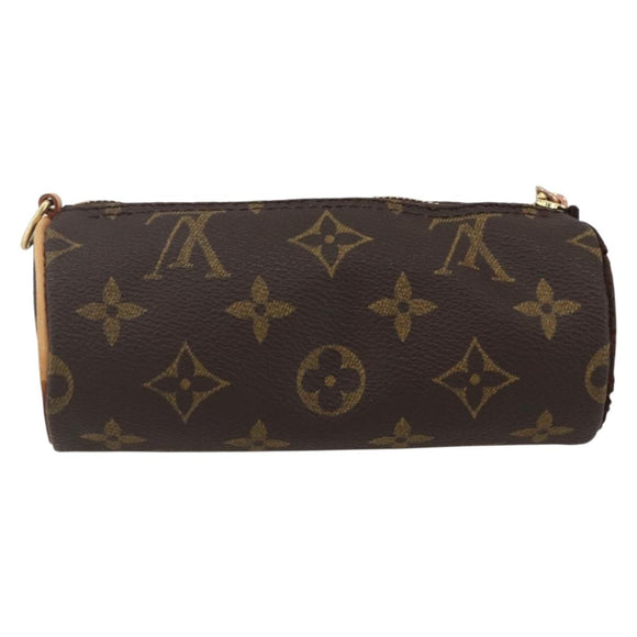 LOUIS VUITTON Monogram Papillon Pouch LV Auth am10232