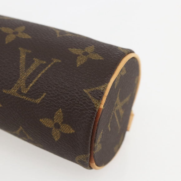 LOUIS VUITTON Monogram Papillon Pouch LV Auth am10232