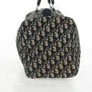 Christian Dior Trotter Canvas Mini Boston Bag Navy Silver Auth am10233-4