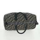 Christian Dior Trotter Canvas Mini Boston Bag Navy Silver Auth am10233-7