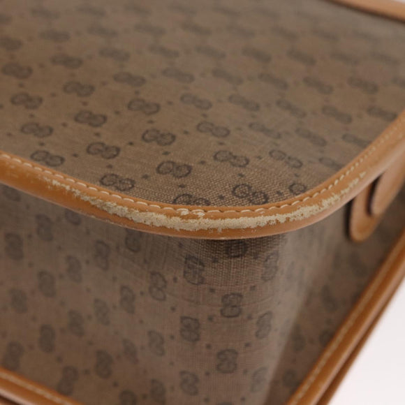 GUCCI Micro GG Supreme Web Sherry Line Bag PVC Beige 001 904 0915 Auth am10240