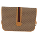 GUCCI Micro GG Supreme Web Sherry Line Bag PVC Beige 001 904 0915 Auth am10240-13