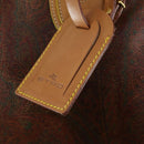 ETRO Paisley Boston Bag PVC 2way Bordeaux Gold Auth am10241-17