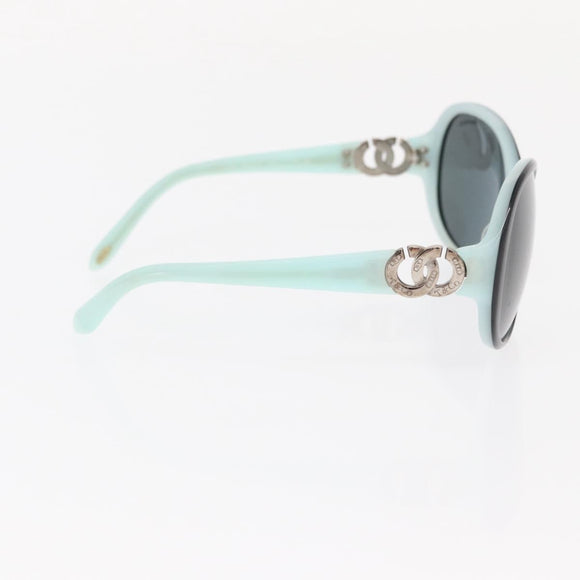 TIFFANY&Co. Sunglasses Plastic Baby blue Auth am10242