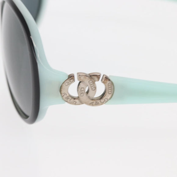 TIFFANY&Co. Sunglasses Plastic Baby blue Auth am10242