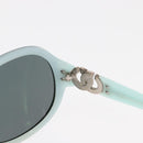TIFFANY&Co. Sunglasses Plastic Baby blue Auth am10242-8