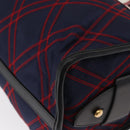 PRADA Hand Bag Nylon Leather 2way Multicolor Gold Auth am10244SAM-11