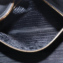 PRADA Hand Bag Nylon Leather 2way Multicolor Gold Auth am10244SAM-24