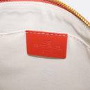 ETRO Paisley Clutch Bag Canvas Leather Blue Gold Auth am10247V-15