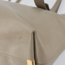 Chloe C Tote Bag Leather Beige Gold Auth am10250V-10