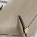 Chloe C Tote Bag Leather Beige Gold Auth am10250V-13