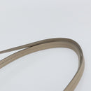 Chloe C Tote Bag Leather Beige Gold Auth am10250V-8