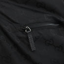 GUCCI GG Backpack Nylon Black Silver 223670 Auth am10253V-19