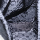 GUCCI GG Backpack Nylon Black Silver 223670 Auth am10253V-11