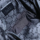 GUCCI GG Backpack Nylon Black Silver 223670 Auth am10253V-25