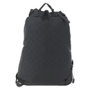 GUCCI GG Backpack Nylon Black Silver 223670 Auth am10253V-2
