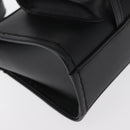 Chloe Edith Shoulder Bag Leather Black Gold Auth am10259V-10