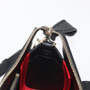 Chloe Edith Shoulder Bag Leather Black Gold Auth am10259V-18