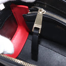 Chloe Edith Shoulder Bag Leather Black Gold Auth am10259V-20