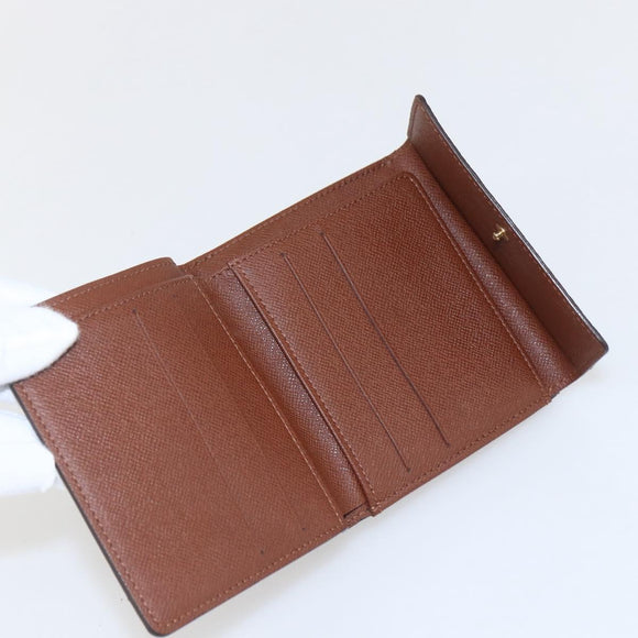 LOUIS VUITTON Monogram Porte Monnaie Bier Cartes Crdit M61652 LV Auth am10261V