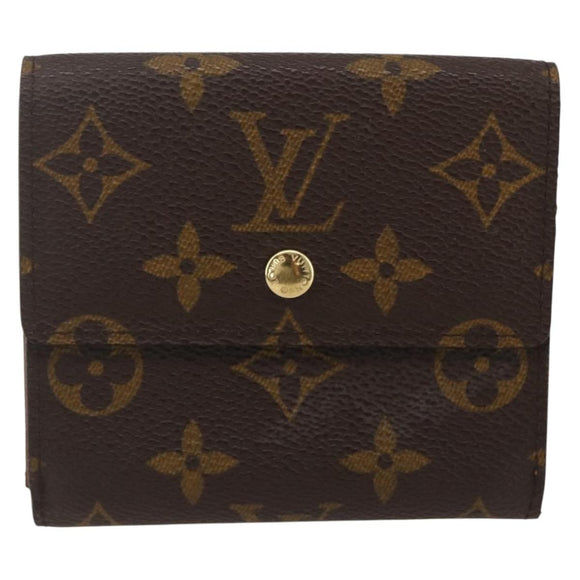 LOUIS VUITTON Monogram Porte Monnaie Bier Cartes Crdit M61652 LV Auth am10261V