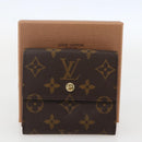 LOUIS VUITTON Monogram Porte Monnaie Bier Cartes Crdit M61652 LV Auth am10261V-12