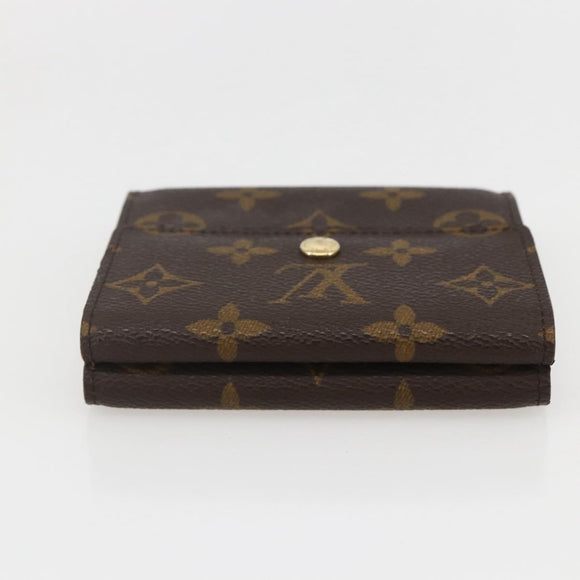 LOUIS VUITTON Monogram Porte Monnaie Bier Cartes Crdit M61652 LV Auth am10261V