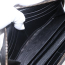 GUCCI GG Marmont Round Long Wallet Leather Black 443123 Auth am10264V-15