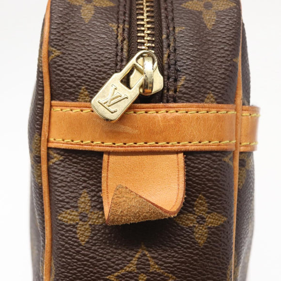 LOUIS VUITTON Monogram Compiegne 28 Clutch Bag M51845 LV Auth am10267