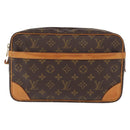 LOUIS VUITTON Monogram Compiegne 28 Clutch Bag M51845 LV Auth am10267-13