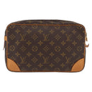 LOUIS VUITTON Monogram Compiegne 28 Clutch Bag M51845 LV Auth am10267-2