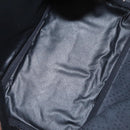SAINT LAURENT Shoulder Bag Coated Canvas Black Brown gold Auth am10268-16