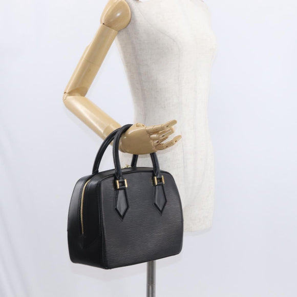 LOUIS VUITTON Epi Sablon Hand Bag Black M52042 LV Auth am10269V