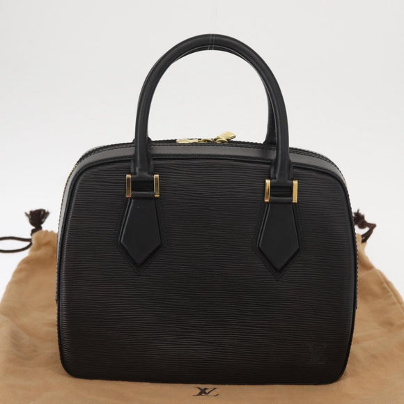LOUIS VUITTON Epi Sablon Hand Bag Black M52042 LV Auth am10269V