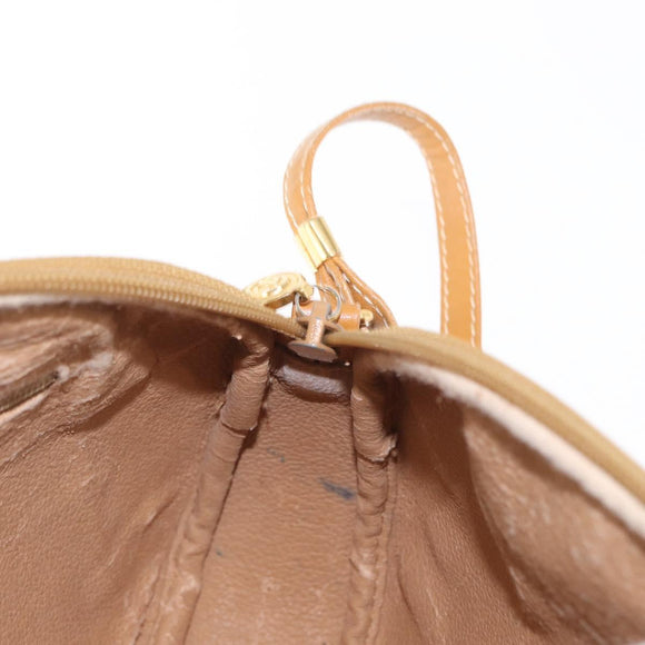 GUCCI Micro GG Supreme Shoulder Bag PVC Ivory Gold 007 89 0094 Auth am10270