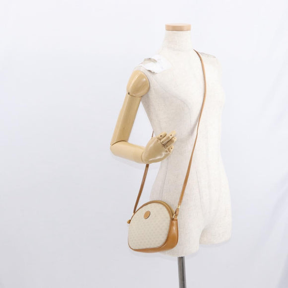 GUCCI Micro GG Supreme Shoulder Bag PVC Ivory Gold 007 89 0094 Auth am10270