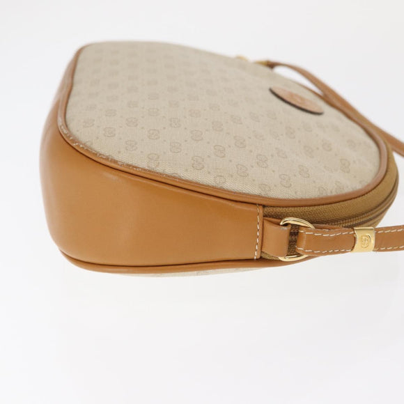 GUCCI Micro GG Supreme Shoulder Bag PVC Ivory Gold 007 89 0094 Auth am10270