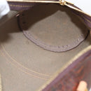 ETRO Paisley Hand Bag PVC Bordeaux Auth am10272V-18