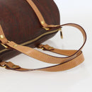 ETRO Paisley Hand Bag PVC Bordeaux Auth am10272V-7