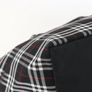 Burberrys Nova Check Tote Bag Nylon Black Silver Auth am10273V-16