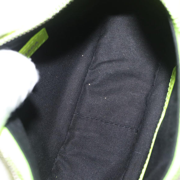 BALENCIAGA LucaGol XS Hand Bag Leather Neon yellow 671309 Auth am10278SAM