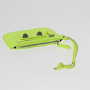 BALENCIAGA LucaGol XS Hand Bag Leather Neon yellow 671309 Auth am10278SAM-27