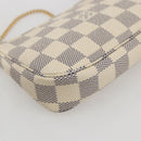 LOUIS VUITTON Damier Azur Mini Pochette Accessoires Pouch N63005 Auth am10279V-14