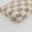 LOUIS VUITTON Damier Azur Mini Pochette Accessoires Pouch N63005 Auth am10279V-16