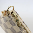 LOUIS VUITTON Damier Azur Mini Pochette Accessoires Pouch N63005 Auth am10279V-19