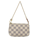 LOUIS VUITTON Damier Azur Mini Pochette Accessoires Pouch N63005 Auth am10279V-13