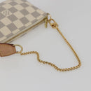 LOUIS VUITTON Damier Azur Mini Pochette Accessoires Pouch N63005 Auth am10279V-7