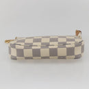 LOUIS VUITTON Damier Azur Mini Pochette Accessoires Pouch N63005 Auth am10279V-5