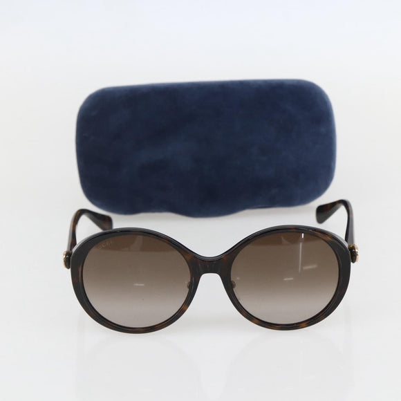 GUCCI Sunglasses plastic Dark Brown Auth am10283V