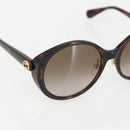 GUCCI Sunglasses plastic Dark Brown Auth am10283V-6